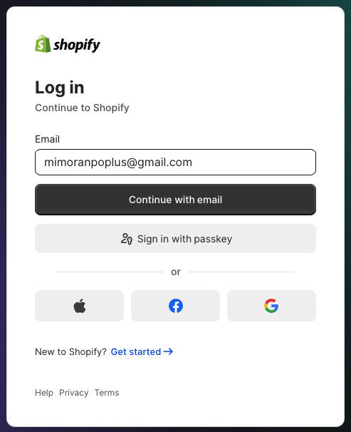 Demo Login
